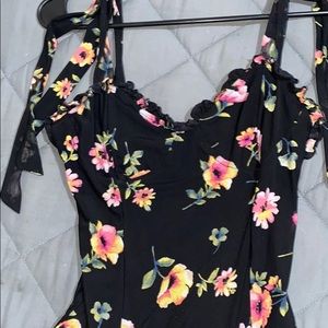 Floral bodysuit